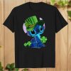 Lilo & Stitch Irish Happy St Patrick's Day Shamrock Green Leprechaun Hat T Shirt