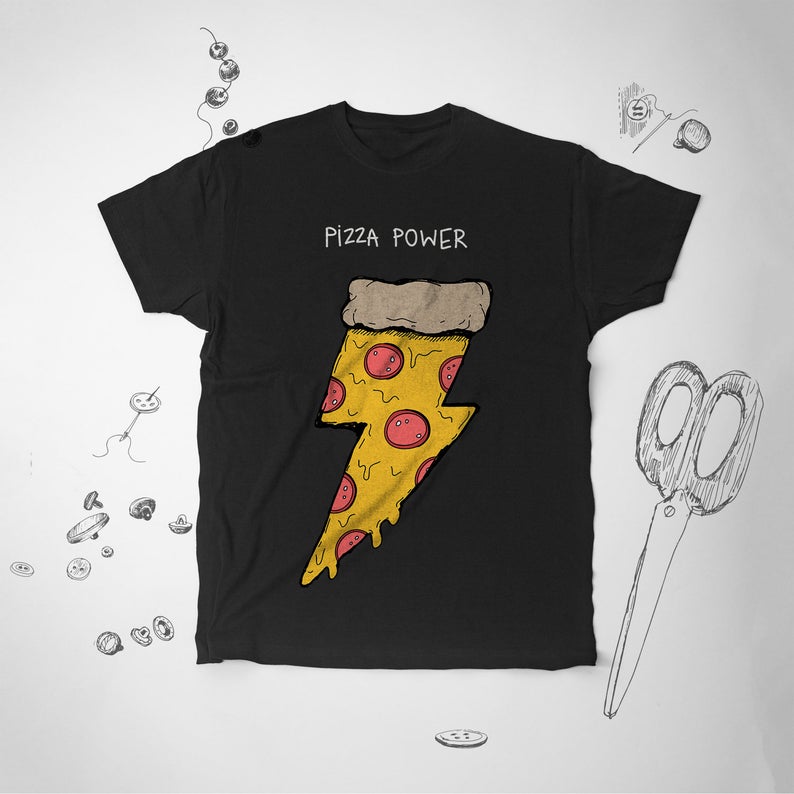 Pizza Power t shirt