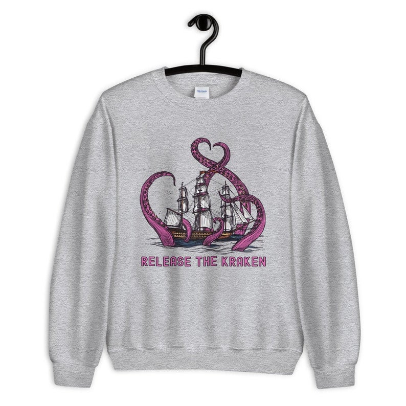 Release The Kraken Unisex Crewneck Sweatshirt