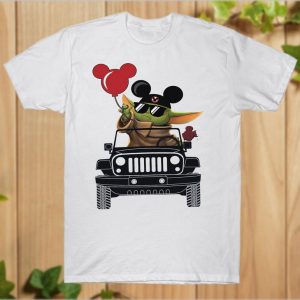 Vacay mode Baby Yoda Mickey Balloon T Shirt