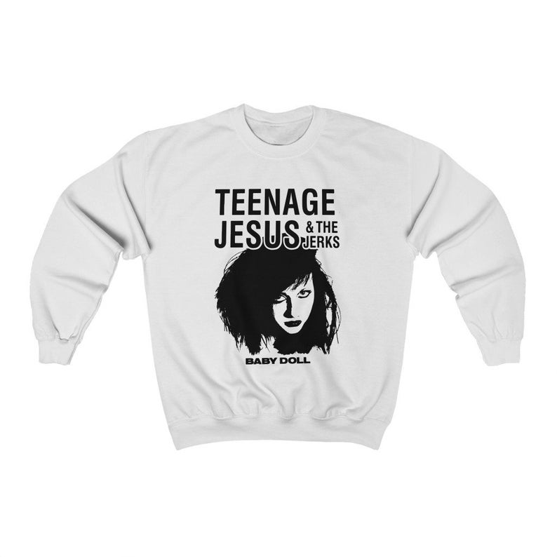 Teenage Jesus and the Jerks Baby Doll Unisex Crewneck Sweatshirt