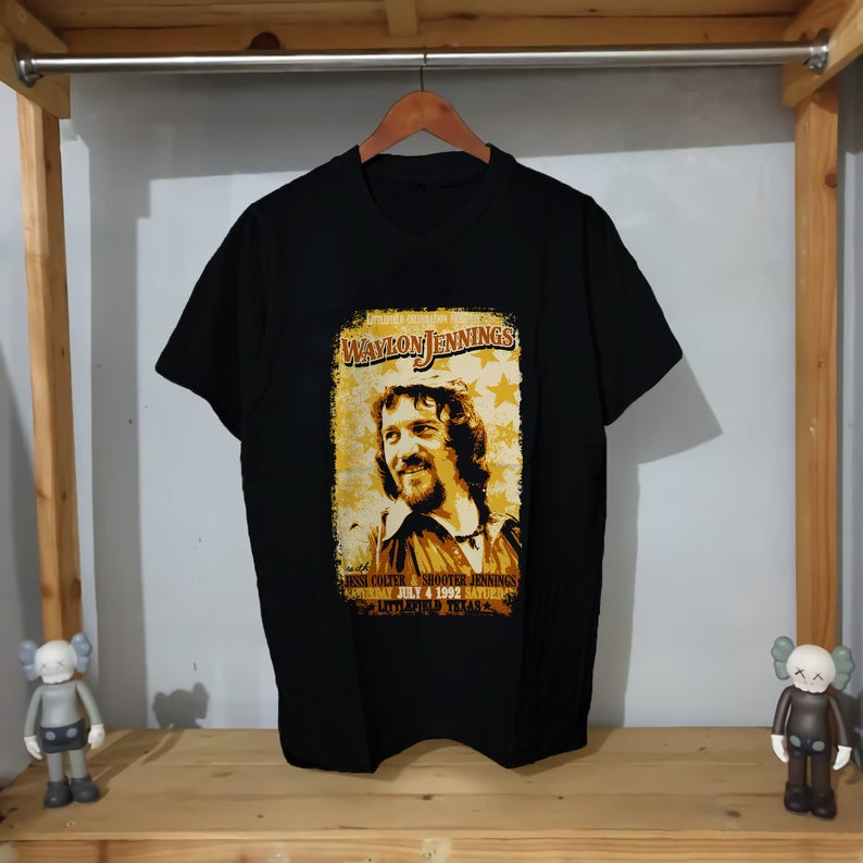 Waylon Jennings Concert T Shirt