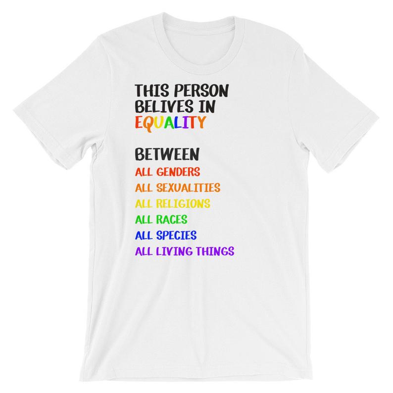 EQUALITY Short-Sleeve Unisex T Shirt