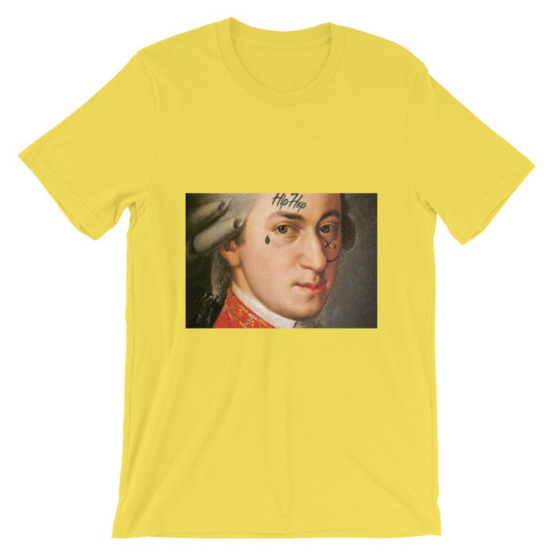 Face Tatt Mozart Short-Sleeve Unisex T Shirt