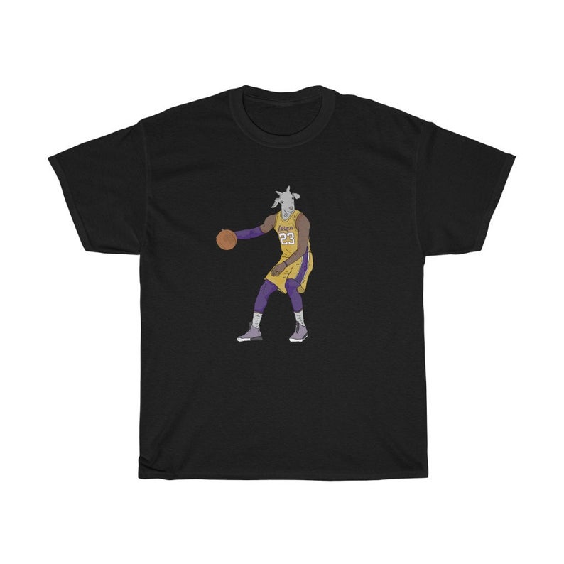 Lebron James Goat Lakers Unisex T Shirt