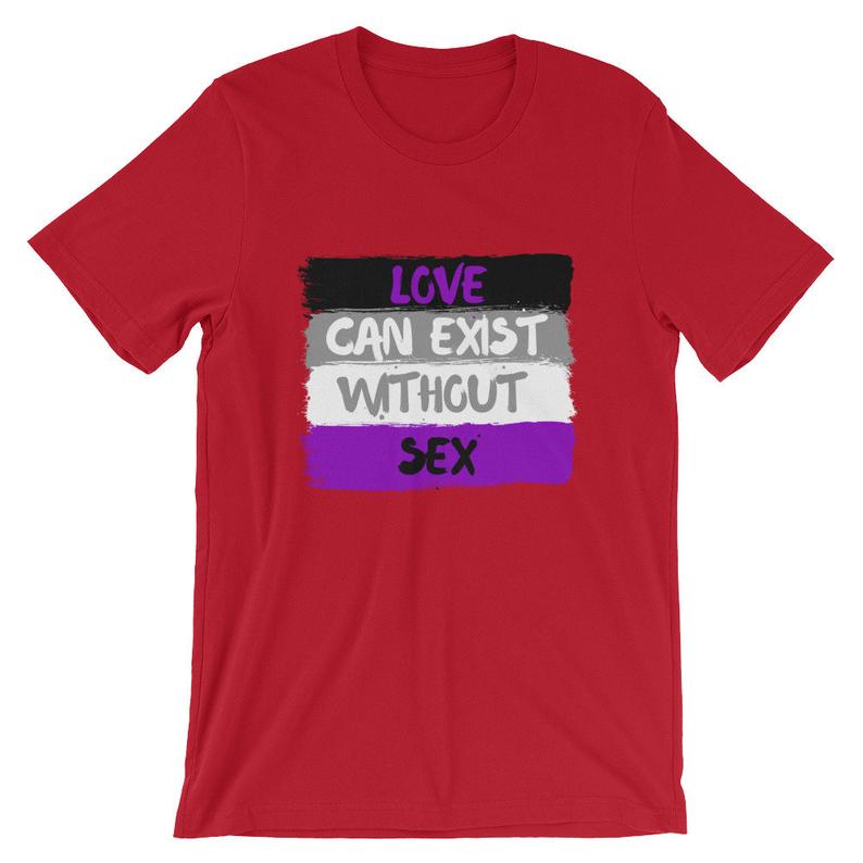 Love Can Exist Without Sex Short-Sleeve Unisex T Shirt