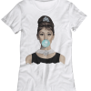 Audrey Hepburn Bubble T Shirt
