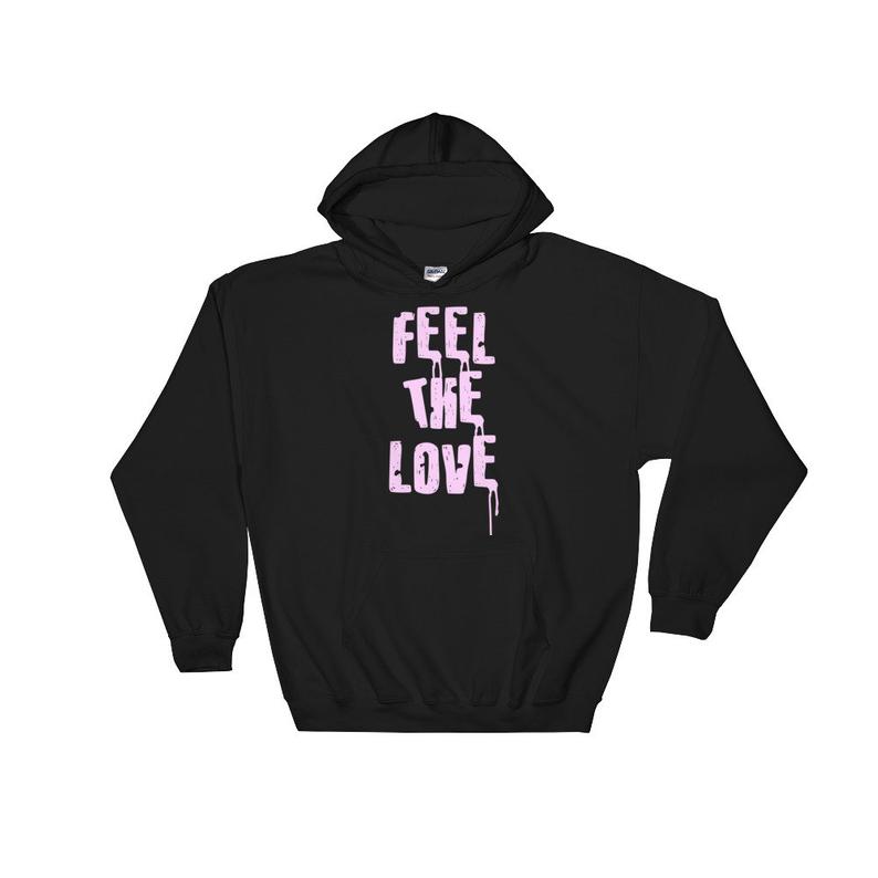 Feel The Love Hooded Sweatshirt Hoodie