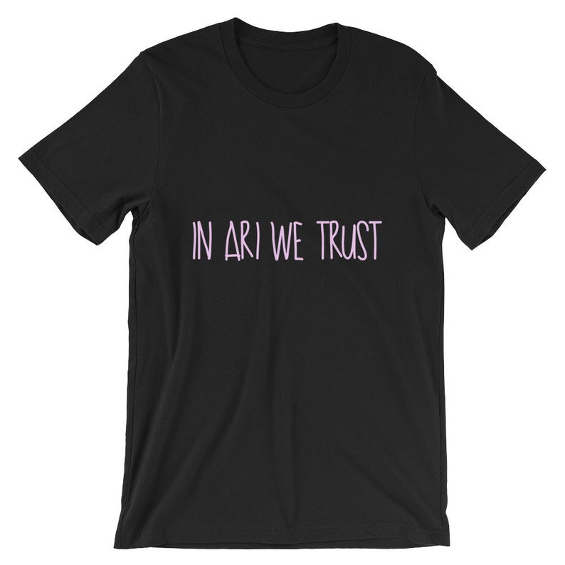 In Ari We Trust Short-Sleeve Unisex T Shirt