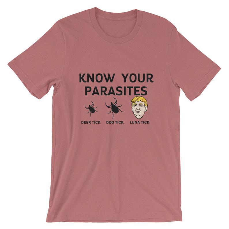 Know Your Parasites Anti Trump Short-Sleeve Unisex T Shirt