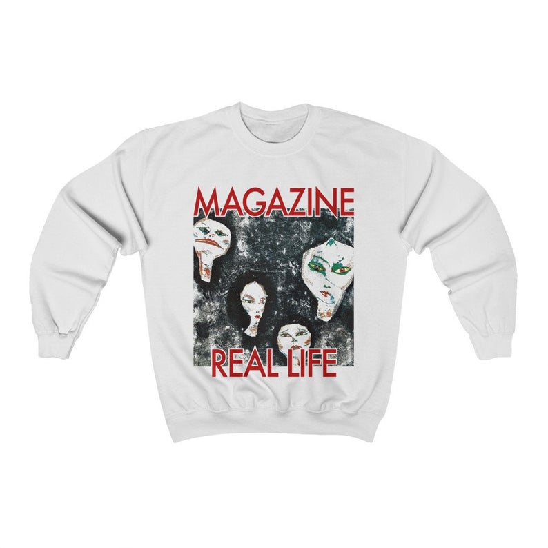 Magazine Real Life Unisex Crewneck Sweatshirt