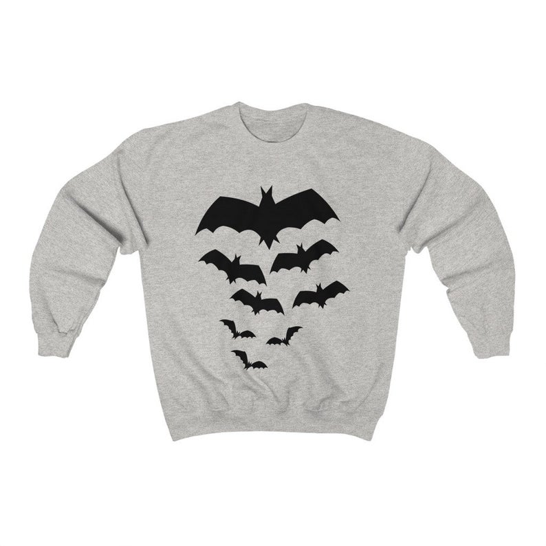 Bats Unisex Heavy Blend Crewneck Sweatshirt