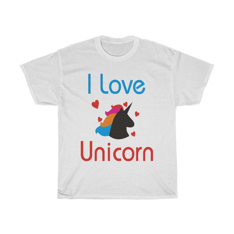 I Love Unicorn Tshirt