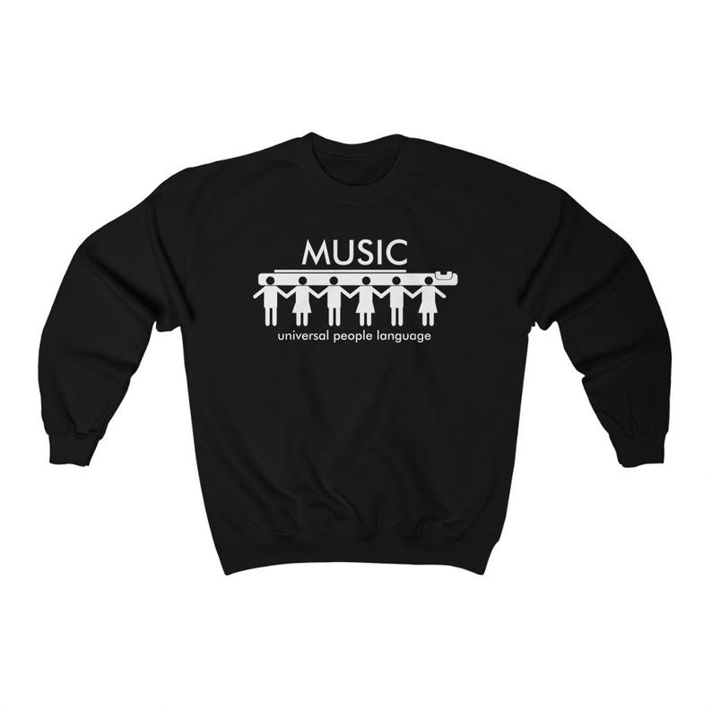 Music Unisex Heavy Blend Crewneck Sweatshirt