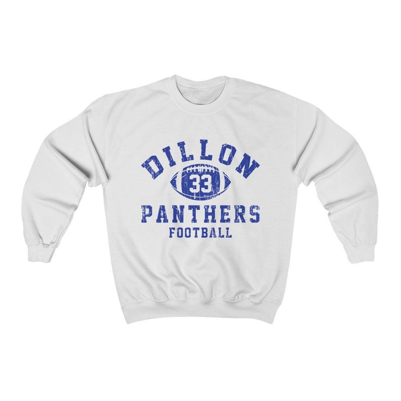 DILLON PANTHER Football Unisex Heavy Blend Crewneck Sweatshirt