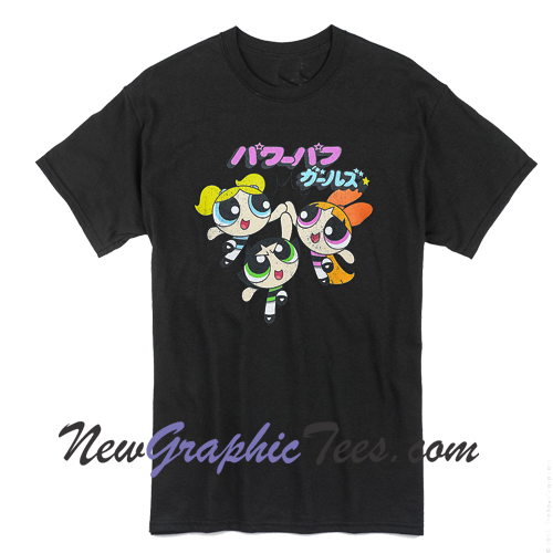Desert Dreamer Powerpuff Girls Kanji T Shirt