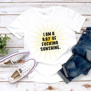I am a ray of fucking sunshine t-shirt