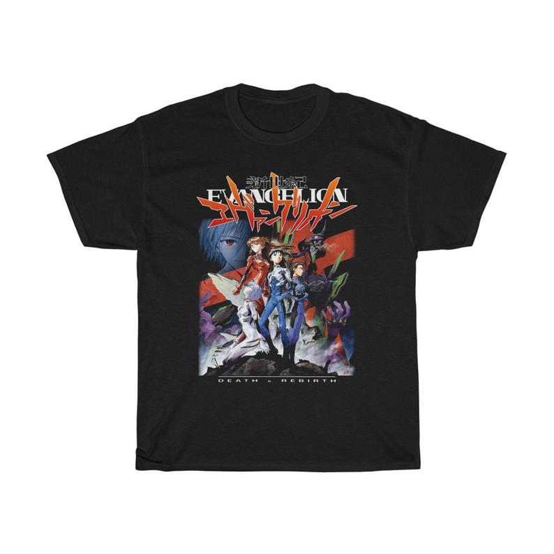 Neon Genesis Evangelion Death Rebirth 1997 T-Shirt