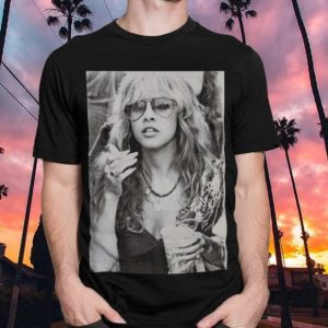 Stevie Nicks Smoking Young Vintage Unisex T Shirt