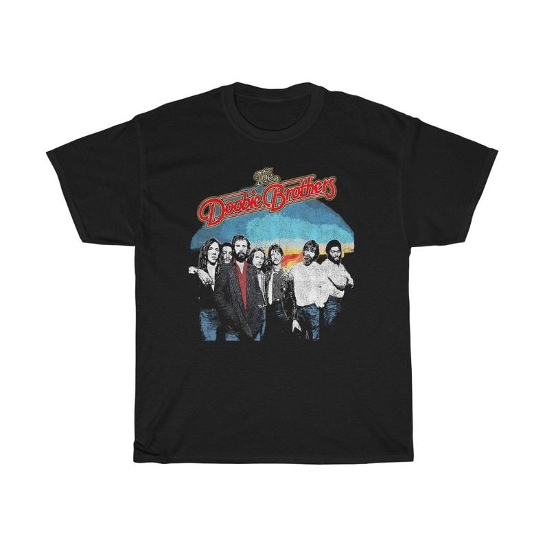 The Doobie Brothers 70s 80s Rock Concert Tour T-shirt