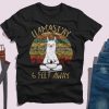 Trending Quarantine Social Distancing Llamastay 6 Feet Away Funny Yoga Llama Unisex T Shirt