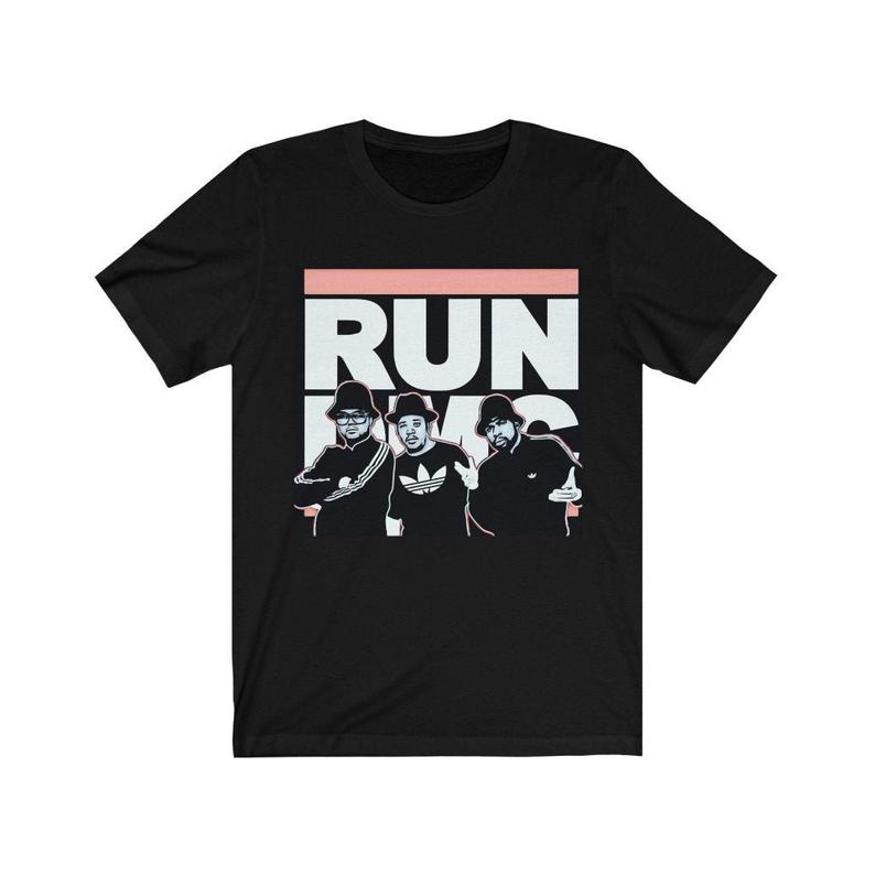 Unisex 80's Run DMC Short Sleeve T-Shirt