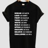 Dream Like Martin T Shirt