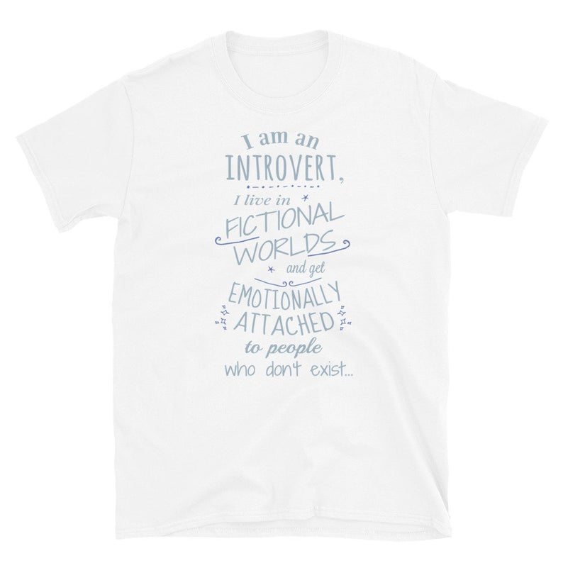 Introvert, Fictional worlds, Fictional characters T-Shirt