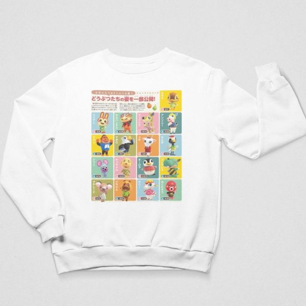 Animal Crossing Character Spread Cute Unisex Sweatshirt