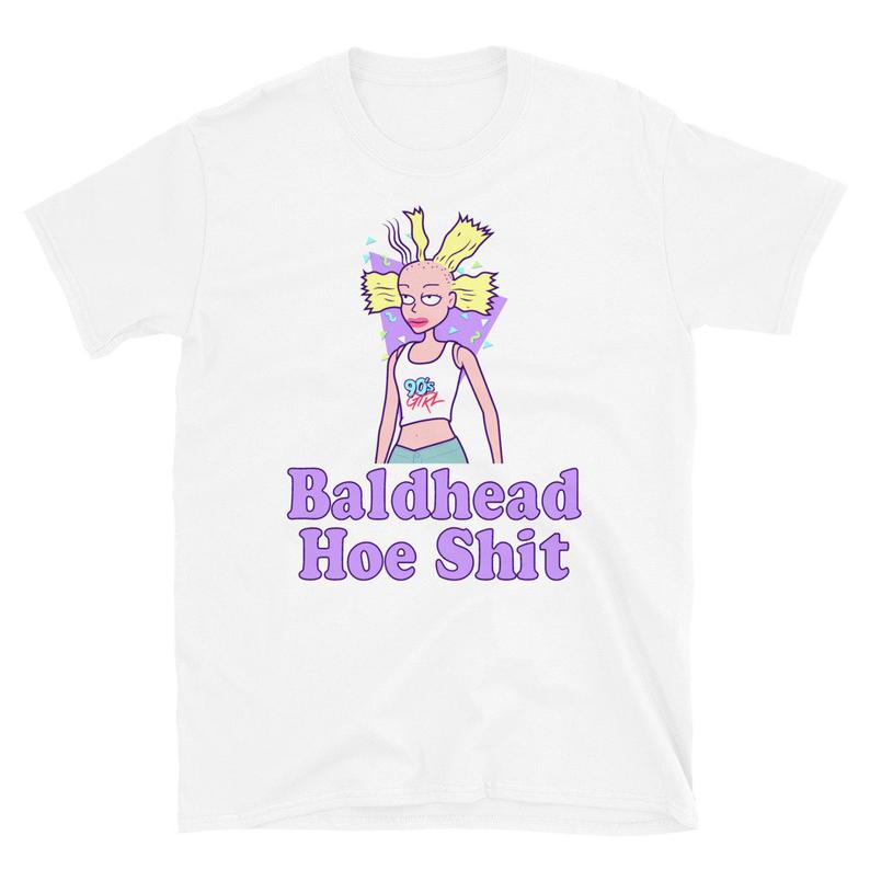 Baldhead Hoe Shit Short-Sleeve Unisex T-Shirt