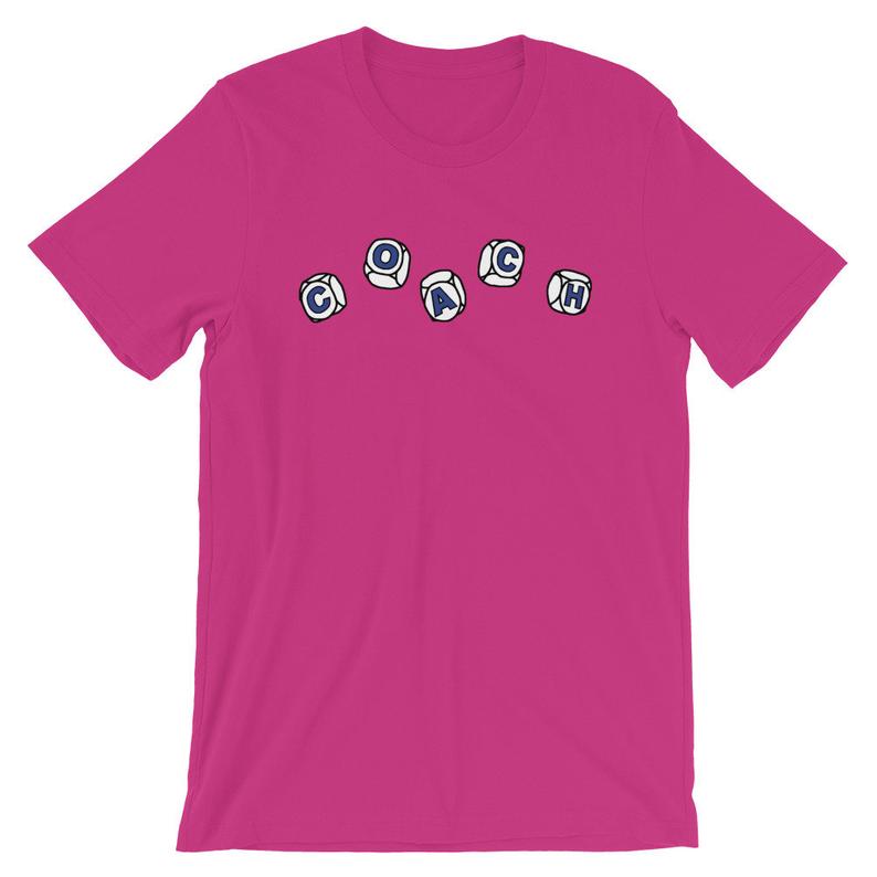 Boggle Coach Short-Sleeve Unisex T-Shirt