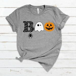 Boo Pumpkin Ghost T Shirt