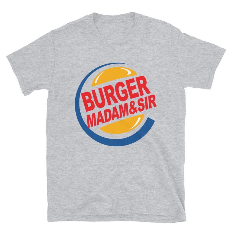 Burger Madam & Sir Short-Sleeve Unisex T-Shirt