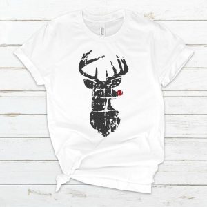 Distress Rudolph T Shirt