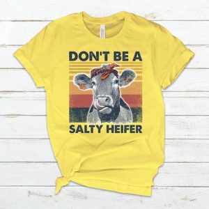Don't be a Salty Heifer, Salty Lil Beach T-Shirt