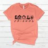 Friends Horror Character Heads T Shirt