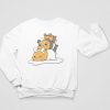 Gudetama Bear Buddle Unisex Sweatshirt