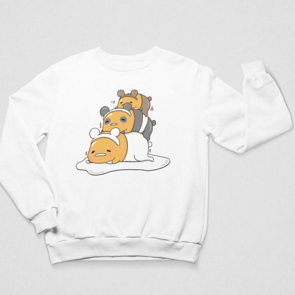 Gudetama Bear Buddle Unisex Sweatshirt