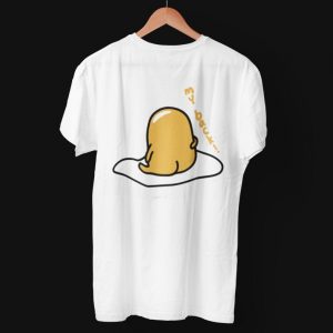 Gudetama My Back T Shirt Back