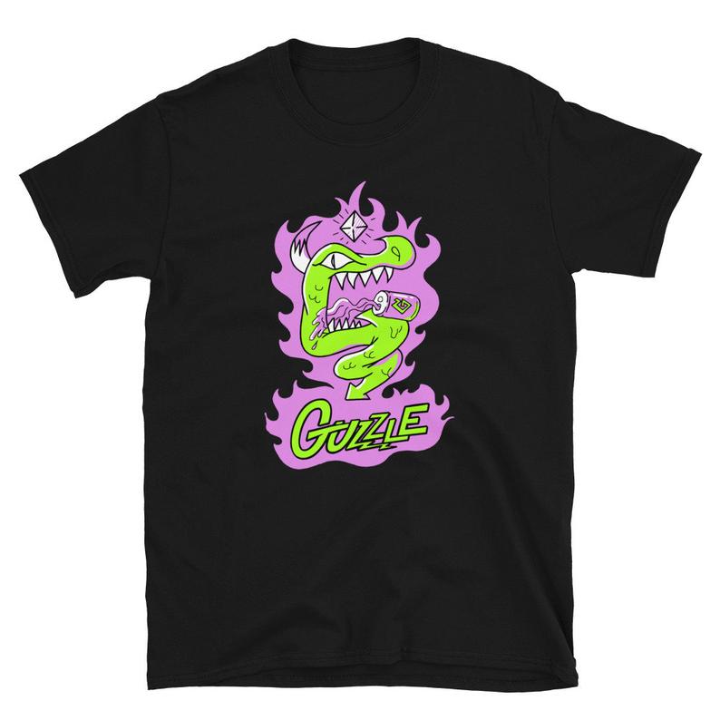 Guzzle Dragon Short-Sleeve Unisex T-Shirt