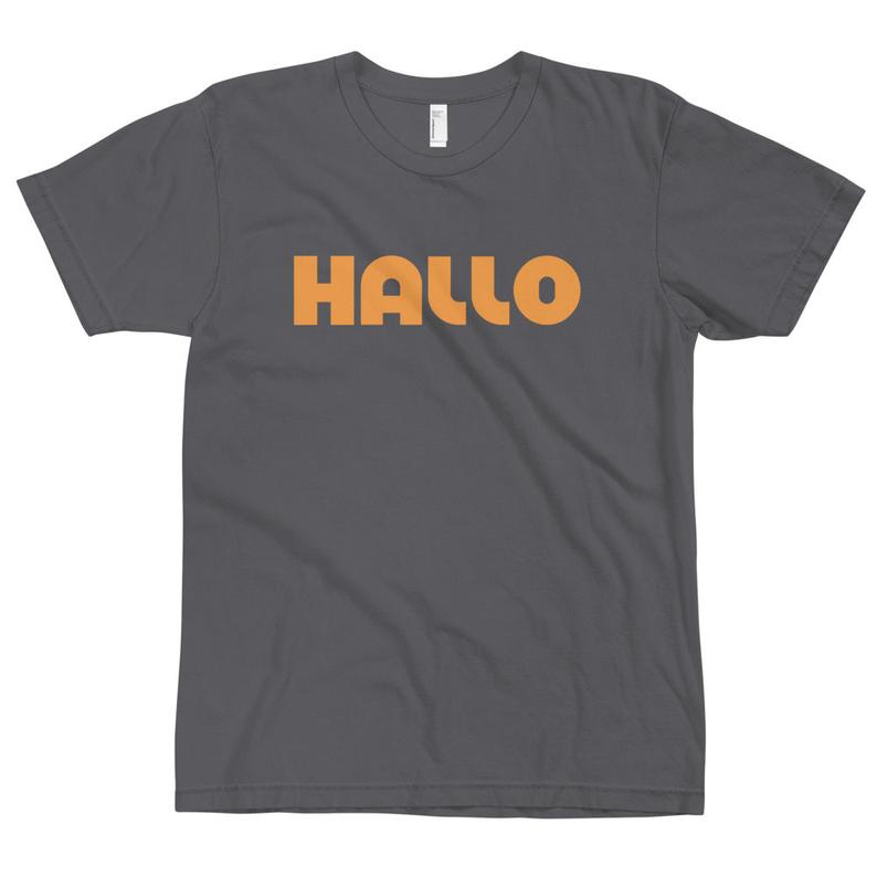 Hallo Short-Sleeve Unisex T-Shirt