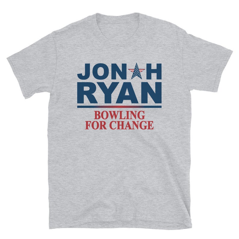 Jonah Ryan Bowling For Change Short-Sleeve Unisex T-Shirt