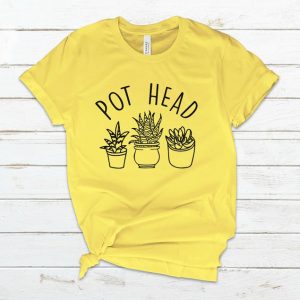 Pot Head Plant Lady T Shirt