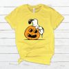 Snoopy and Pumpkin T Shirt