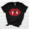 Vampire Lips T Shirt