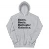Bears Beets Battlestar Galactica Unisex hoodie
