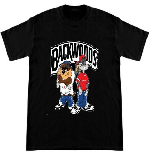 Bugs Bunny Taz Looney Toons Backwoods T Shirt