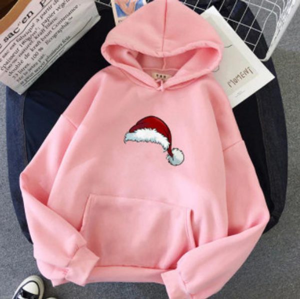 Christmas Santa Hat Hoodie