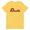 Desert Sun and Cactus Unisex T Shirt