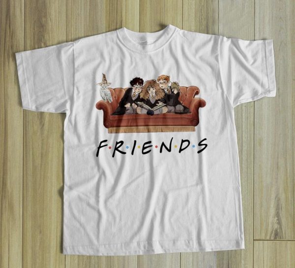 Friends Harry Potter Harry Magical Wizard T Shirt